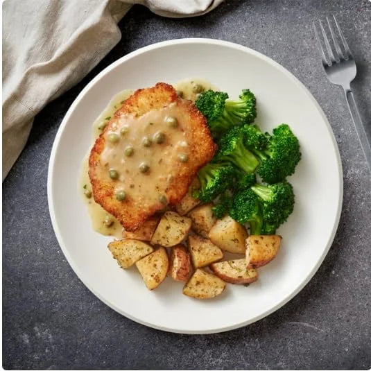 Chicken Scallopini, Frozen Meals, 9.5oz, Pack of 10 X674380