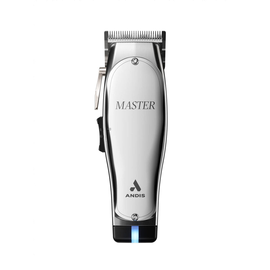 Silver Corded/Cordless Hair Trimmer with Adjustable Carbon Steel Blade E1246
