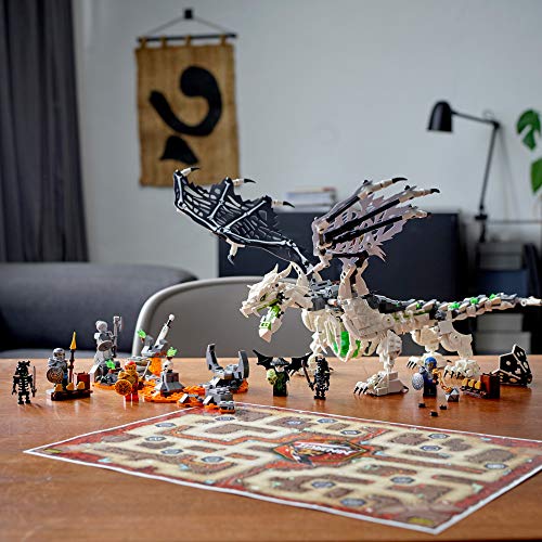 Skull Sorcerer’s Dragon Dragon Set (1,016 Pieces) I1418