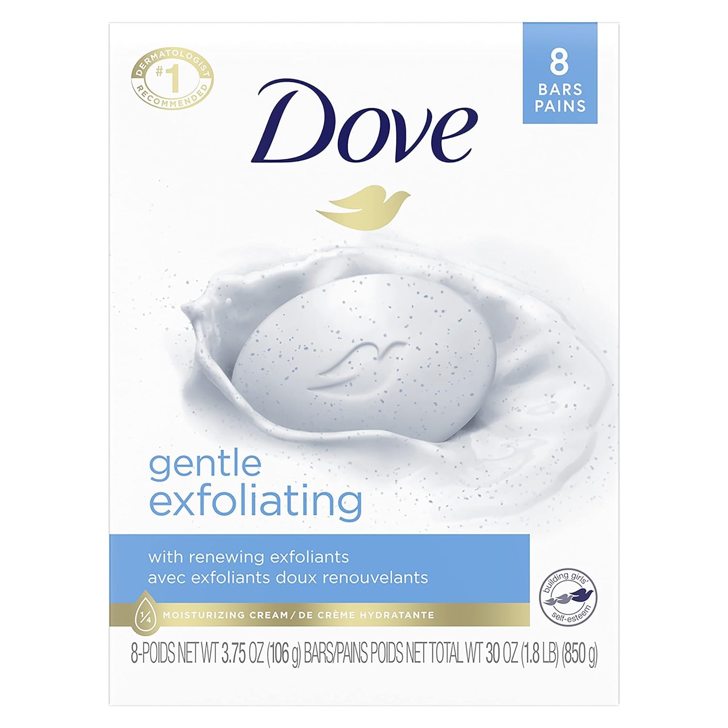 Gentle Exfoliating 8-Pack Soap Bar I74123