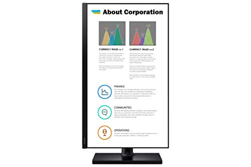 27-Inch FHD 1080p IPS Computer Monitor, 75Hz, Height Adjustable Stand M60328