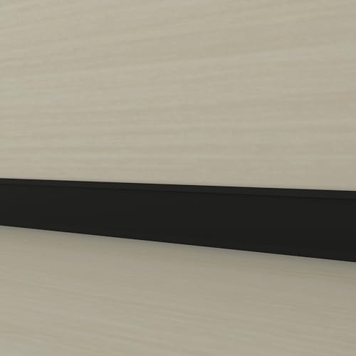Bark Grey Executive Office Desk with Pedestal and Hutch B938199