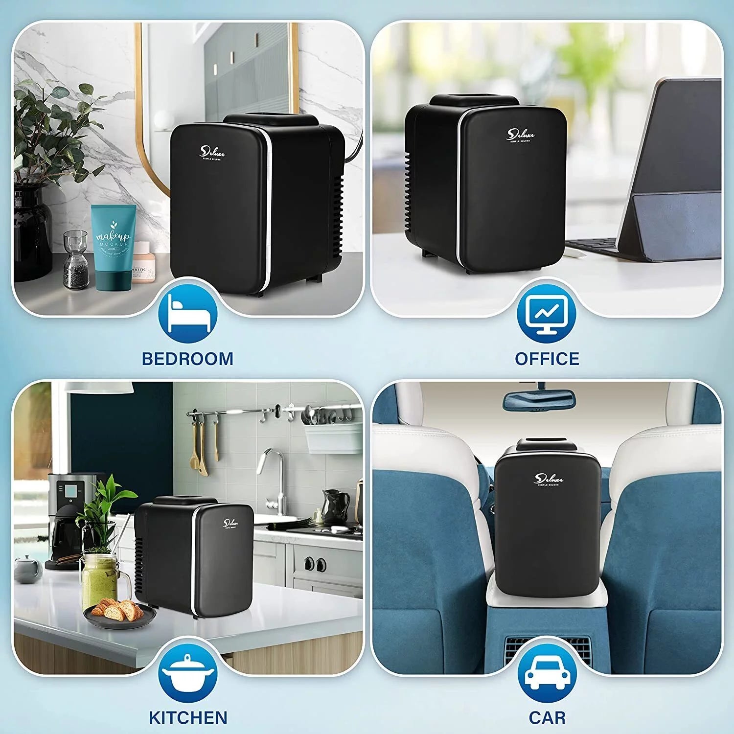 Black Mini Fridge C569