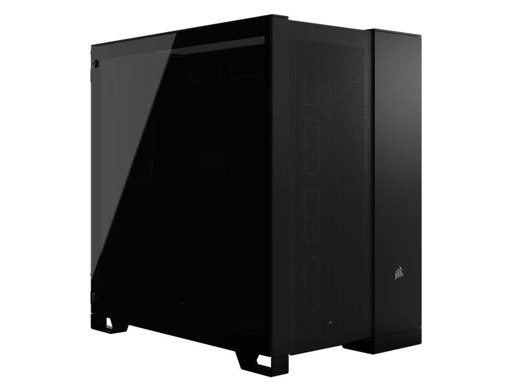 Black Super Mid-Tower Tempered Glass Airflow Case Q33087