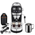Black 20 Bar Espresso Machine with 1.4 L Water Tank H811746