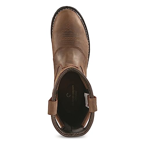 Leather Waterproof Western Work Boots G19144