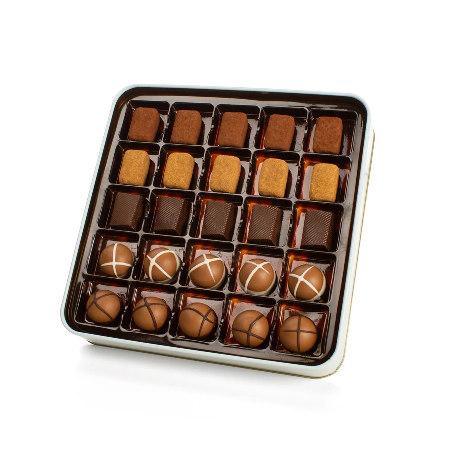 Praline Truffle Metal Chocolate Gift Box R3253