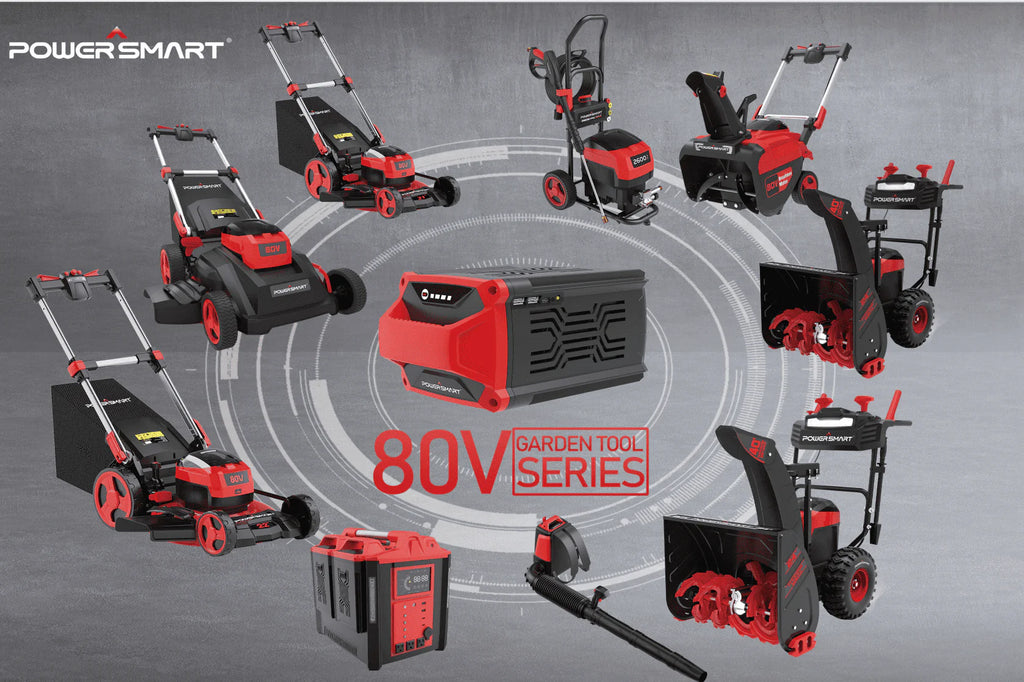 80V 21 Cordless Lawn Mower with 6.0Ah Lithium-Ion Battery & Charger R8789