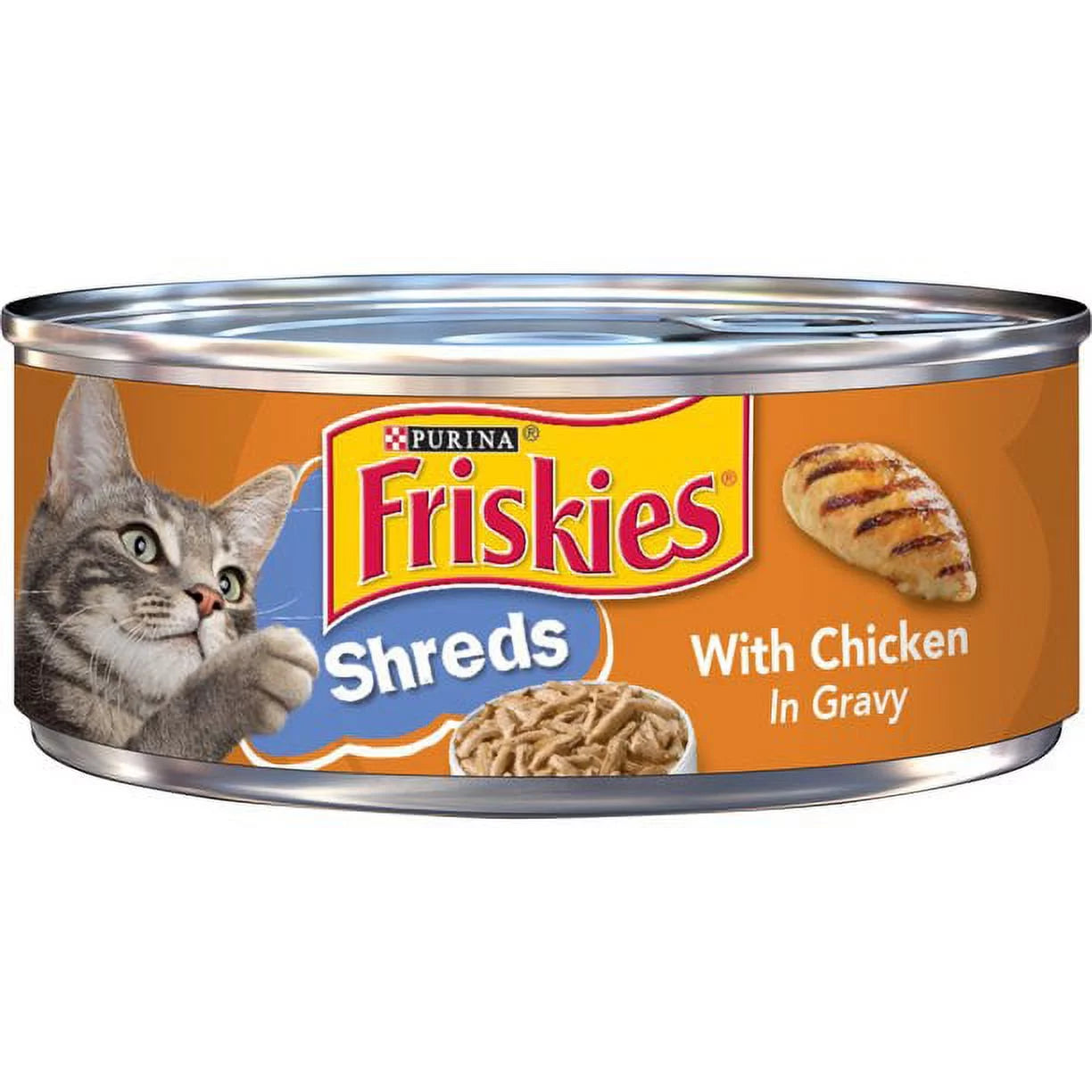5.5 OZ Wet Cat Food with Chicken (Pack of 12) W450341