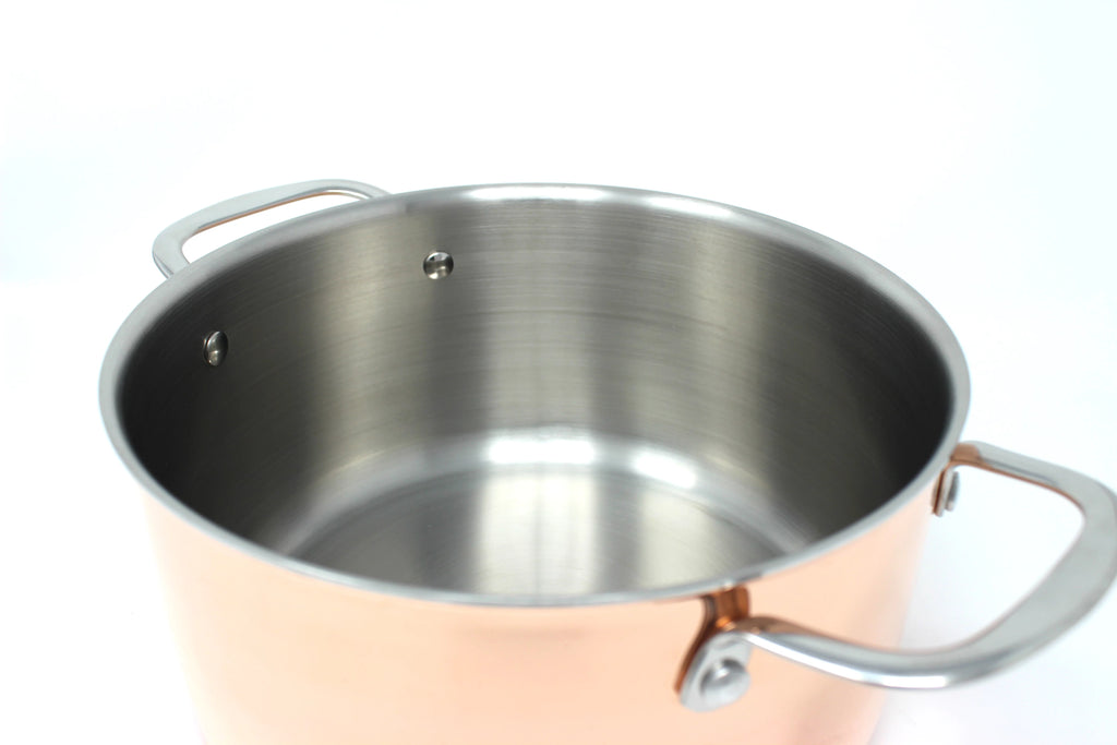 8 Piece Triply Copper Cookware Set O4913
