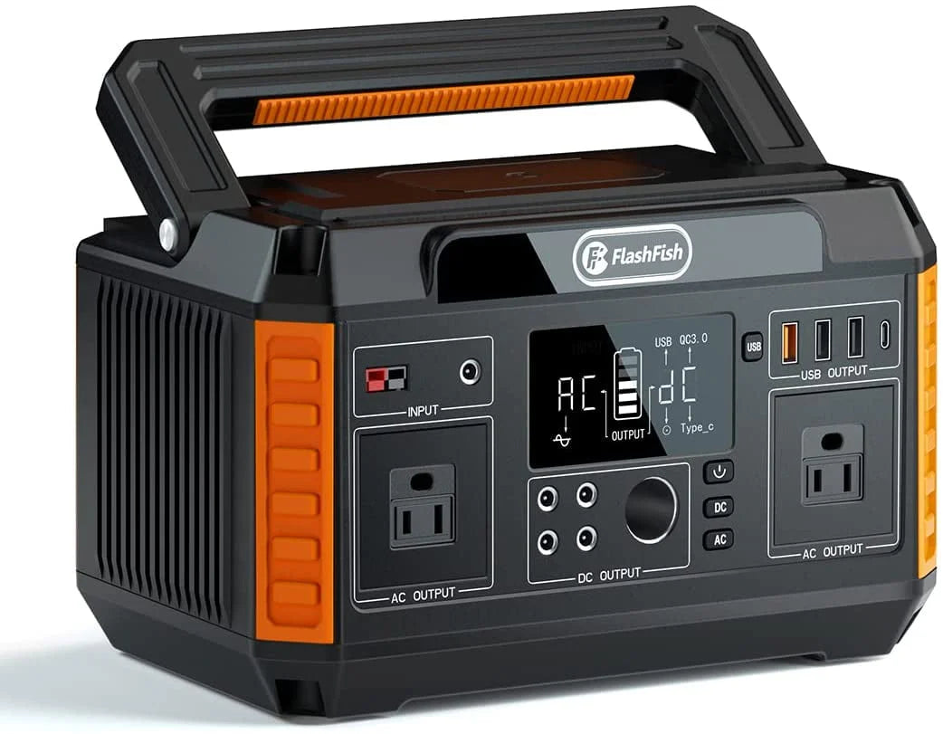 560W Portable Power Station, 520Wh/140400mAh Solar Generator D822