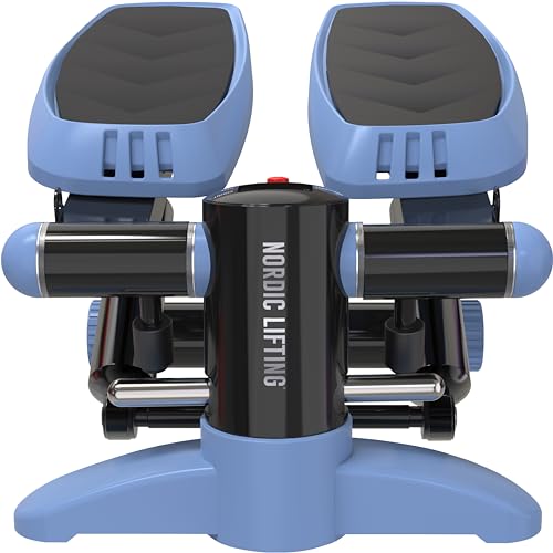 Mini Stepper & Stair Climber Machine with Resistance Bands Set X81561