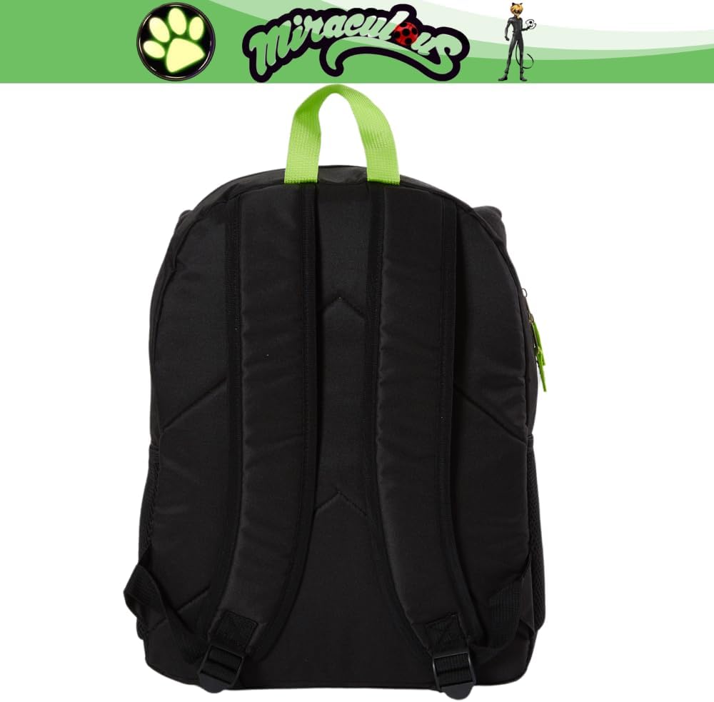 16 inch Black Backpack V1558