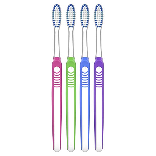 Medium Toothbrushes, 4 Count Z7492