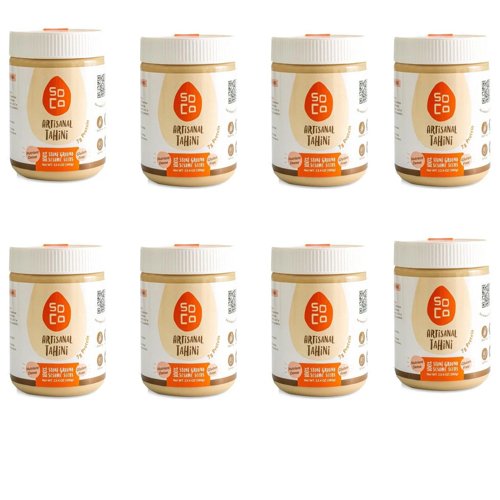 13.4 oz Pack of 8 Pure Ground Sesame Tahini Paste H11834