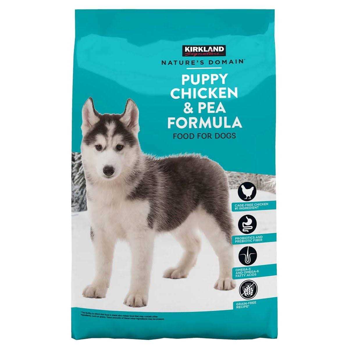 Puppy Formula Chicken & Pea Dog Food 20 lb U111636