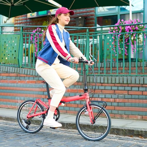 20 Inch 7 Speed Lightweight Folding Bike E915483