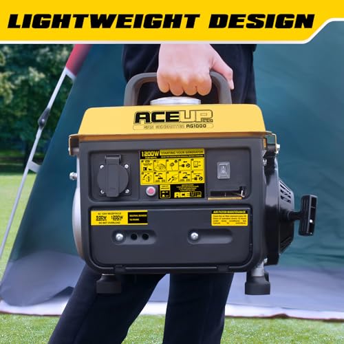 1,200W Gas Powered Portable Generator N965555