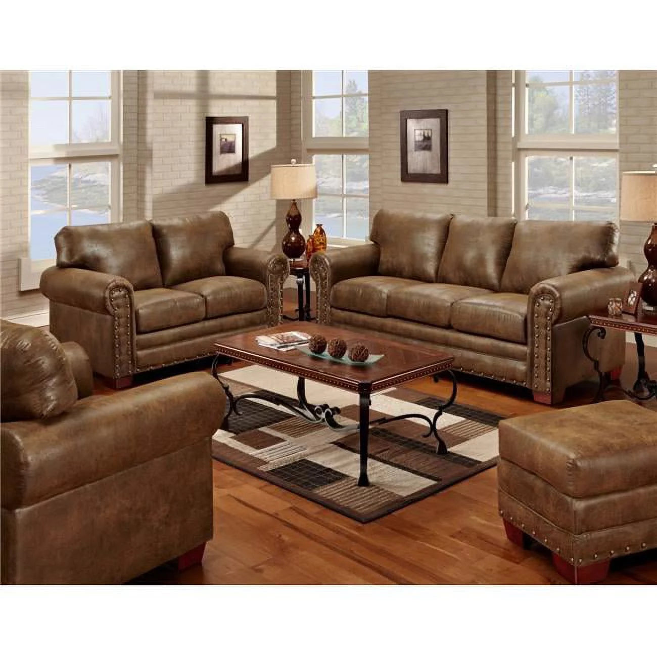 Brown Sofa X6917