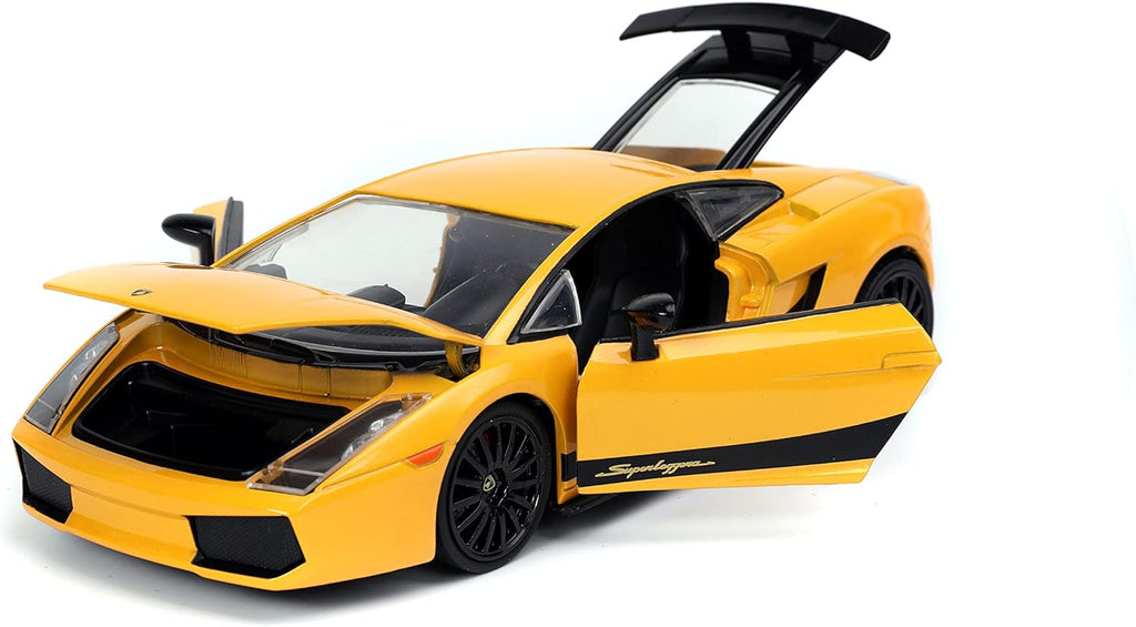 Yellow 1:24 Die-cast Car V3162