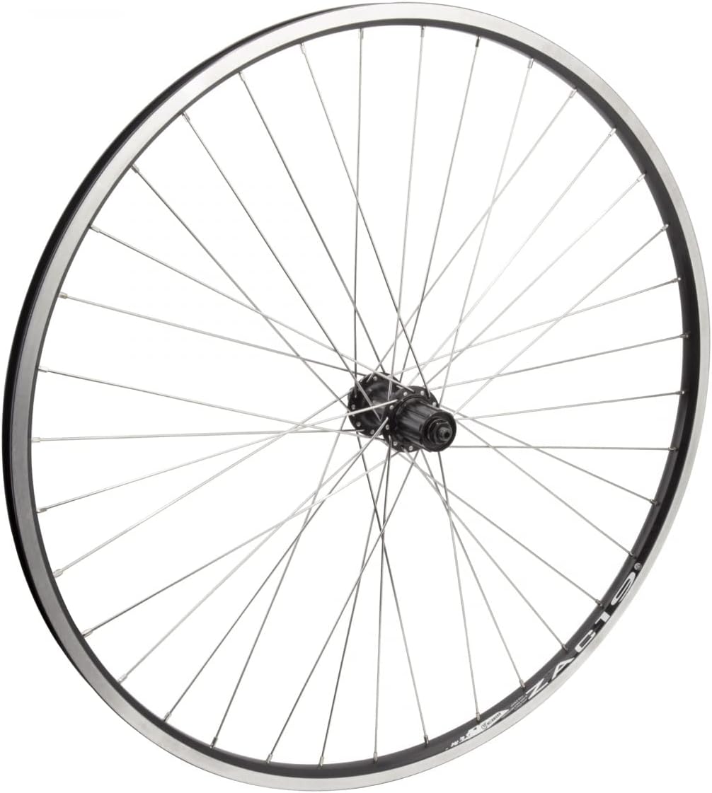 700c Rear Wheel, Quick-Release, 36H, 8-Speed Cassette Hub, Black X153663