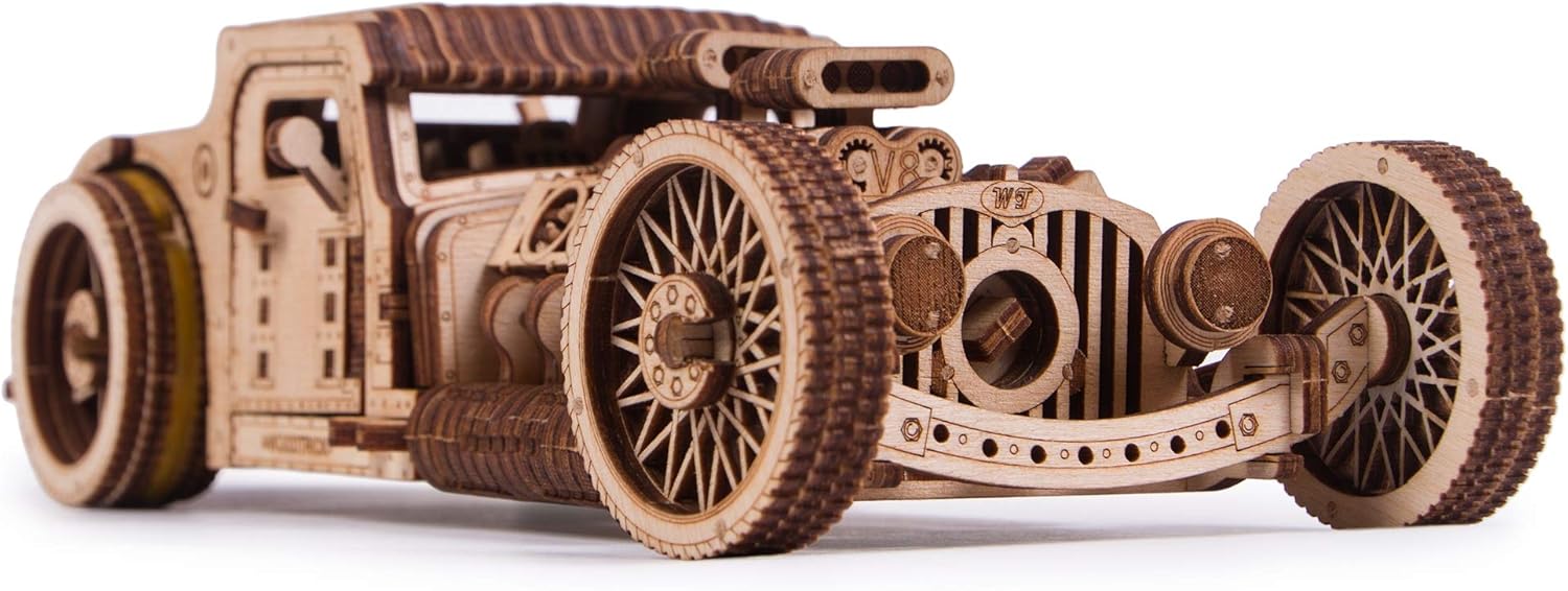 Wooden Model Car Kit Pack of 2 X705068