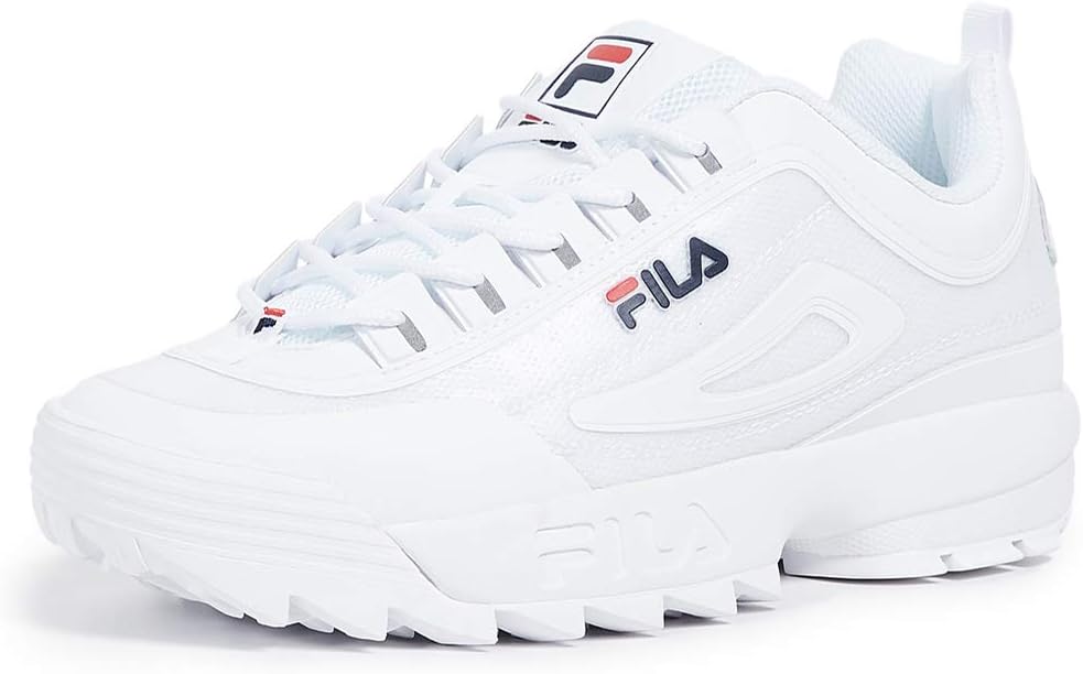 White Navy Red Sneakers Z6432