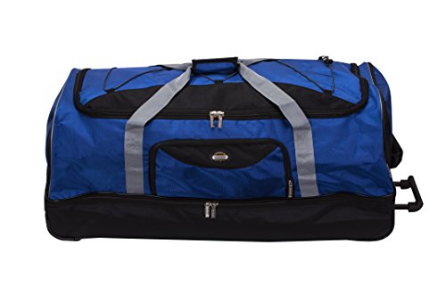 Navy 40-Inch Rolling Duffel Bag Q1203