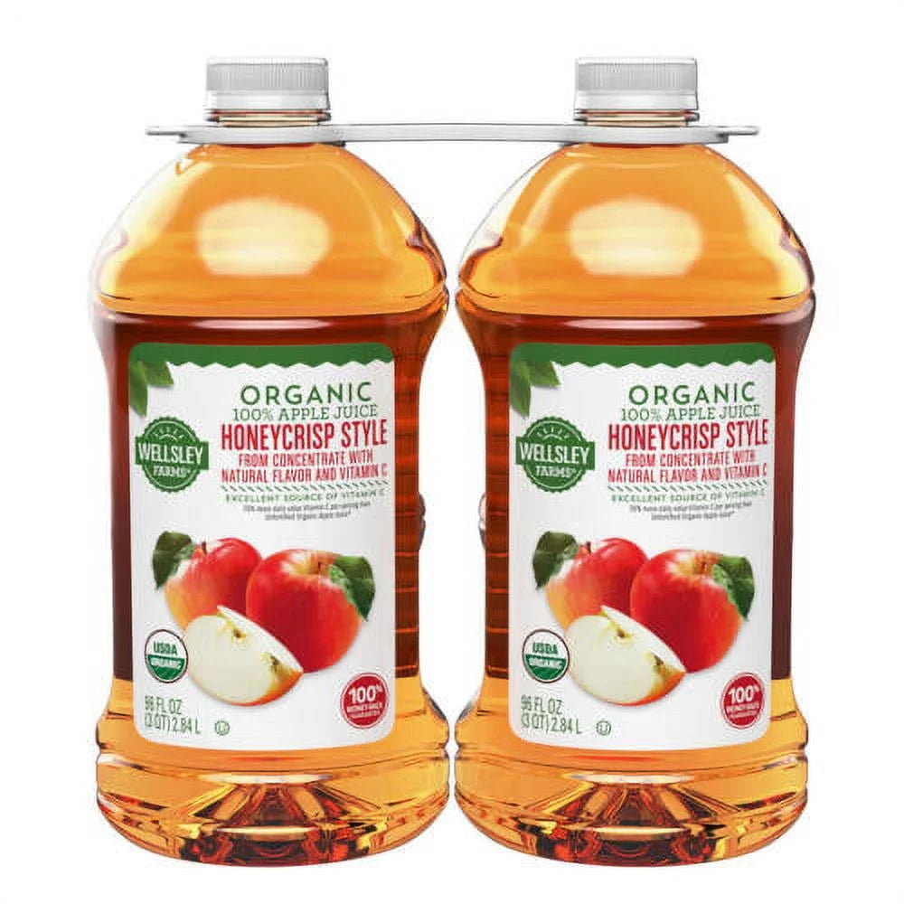 Organic Honeycrisp Apple Juice, 2 pk./96 oz. C918646