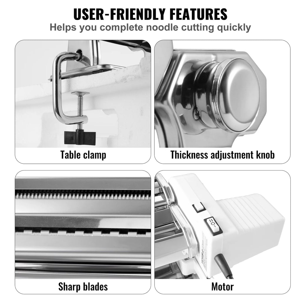 Electric Stainless Steel Pasta Maker Machine E31414