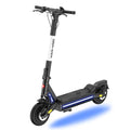 Off-Road Electric Scooter with 10" Tubeless Tires, 25 Miles Range, Dual 500W Motor, 28Mph Top Speed, Dual Suspension, Quick-Release Battery, Foldable H1634