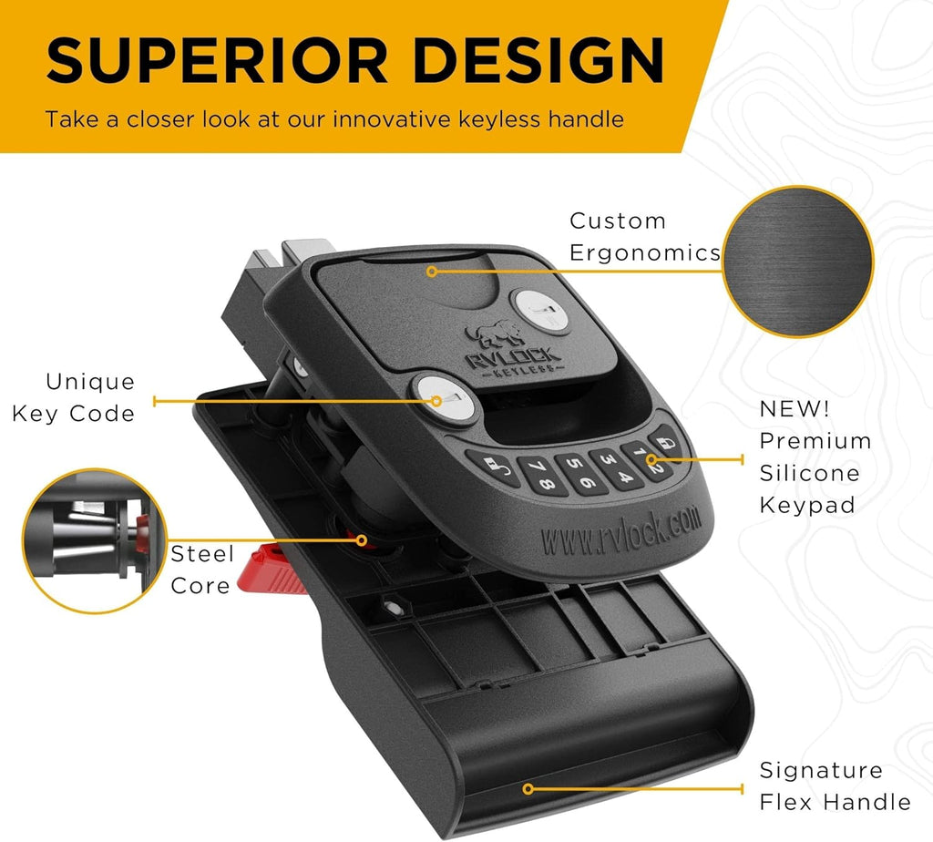 Compact Keyless Entry Keypad D44094
