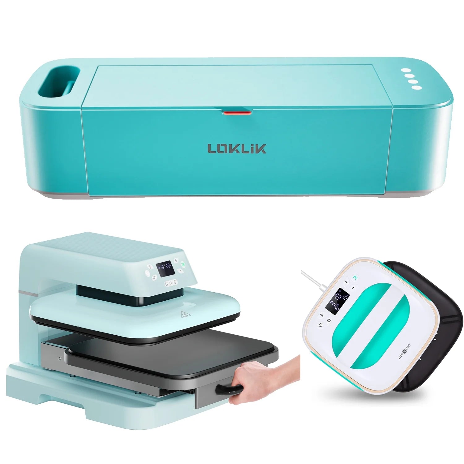 15X15in Auto Heat Press Machine 10X10in Heat Press Machine Vinyl Cutting Machine E8609