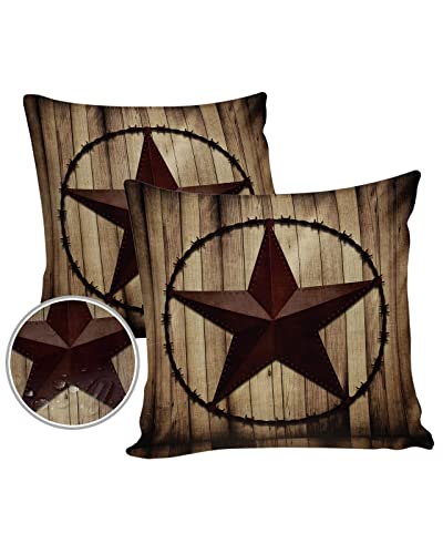 18x18Inch Set of 2 Polyester Waterproof Throw Pillow Covers C181