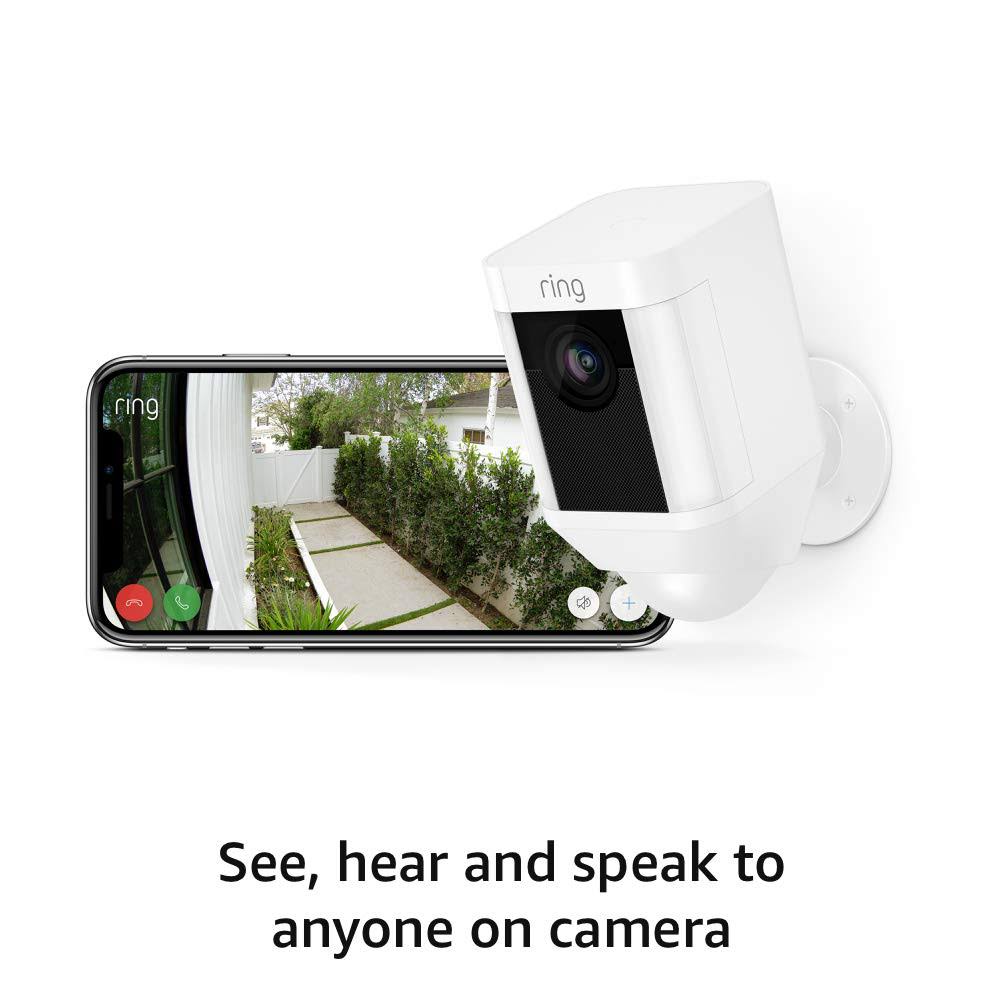 Black HD Security Camera with Two-Way Talk and Siren Alarm X5203