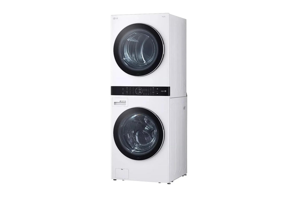 Single Unit Front Load Washer and Gas Dryer J45471