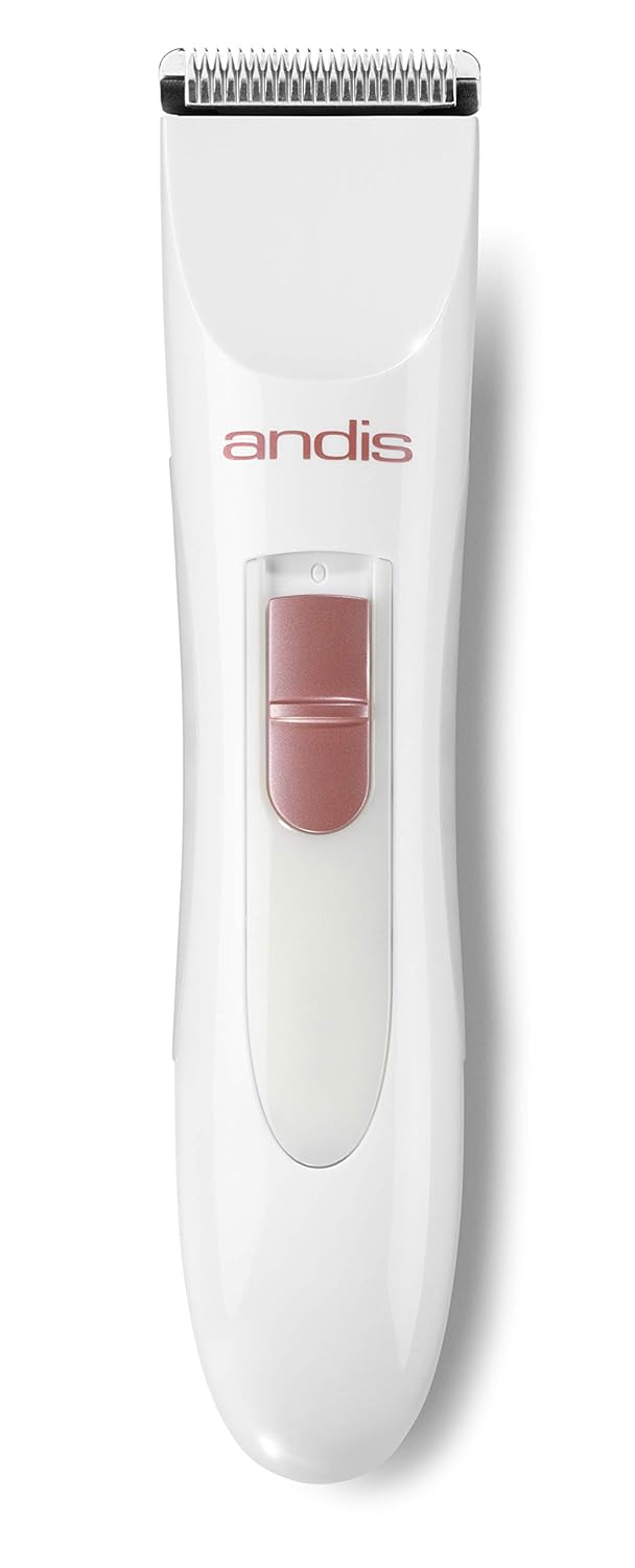 White Rechargeable Cordless Electric Trimmer with Stainless-Steel Blade S707
