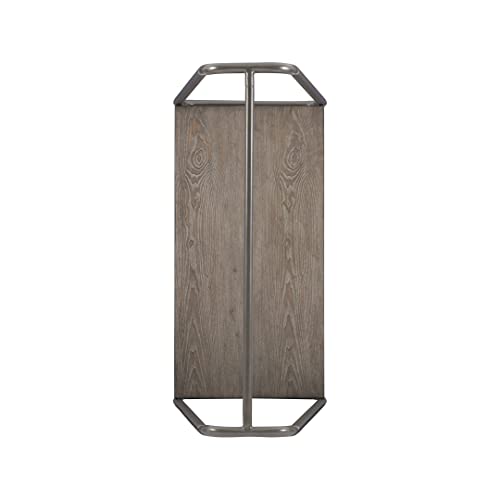Short Pewter Wooden Clothing Rack J20267