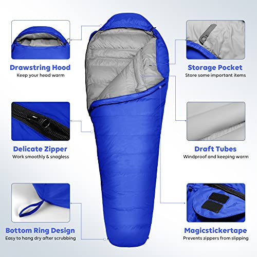 Mummy Sleeping Bag with Compression Sack X140165