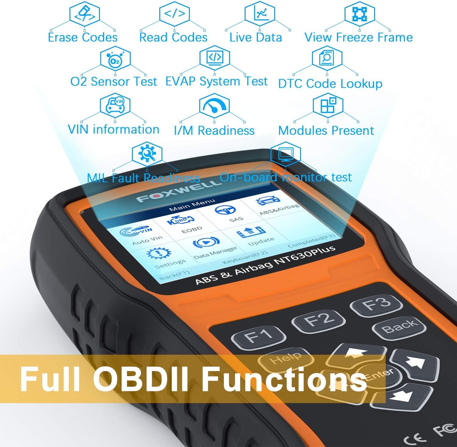 ABS SRS Airbag Diagnostic Tool V8044