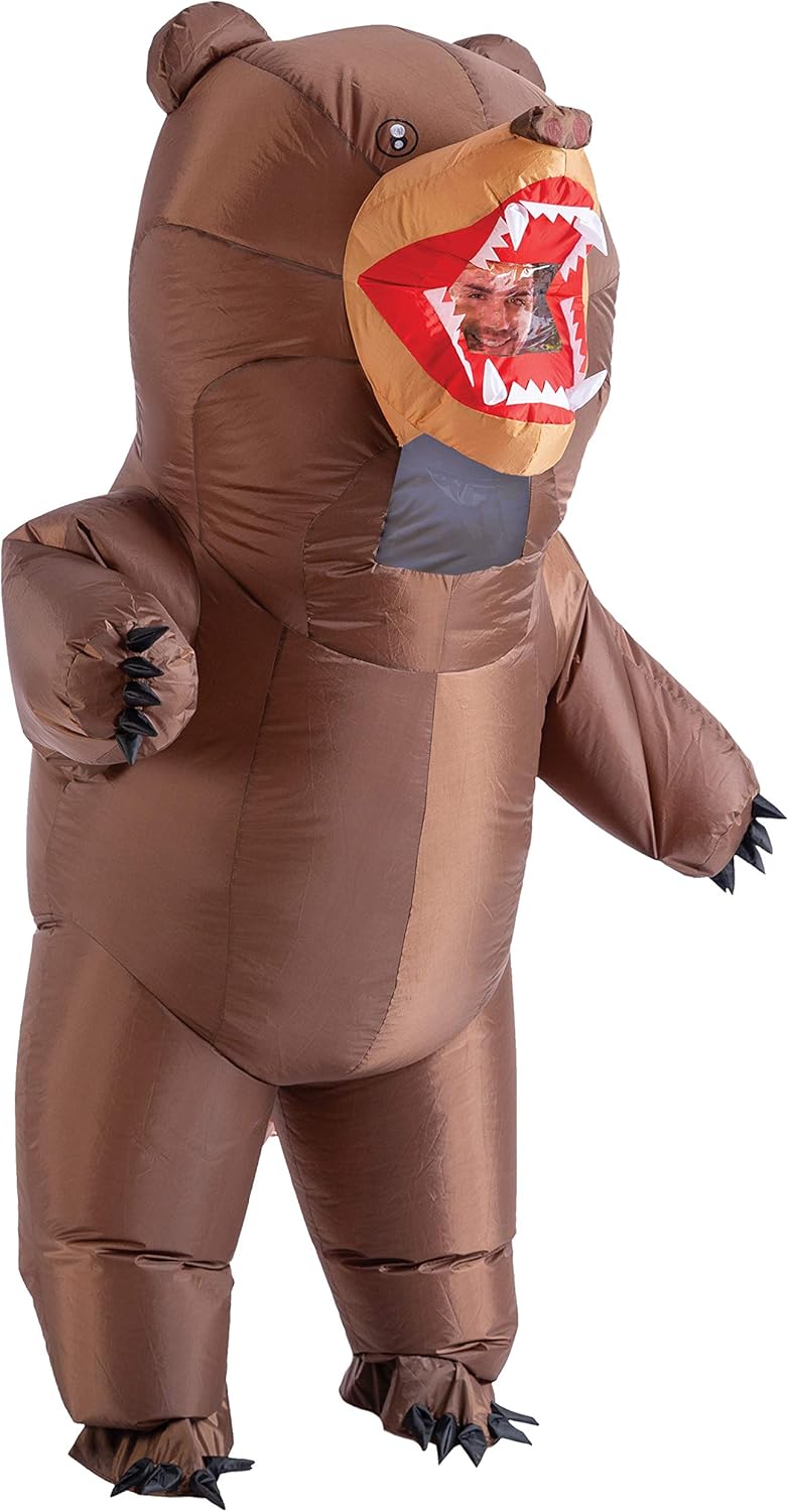 Brown Inflatable Bear Costume L5775