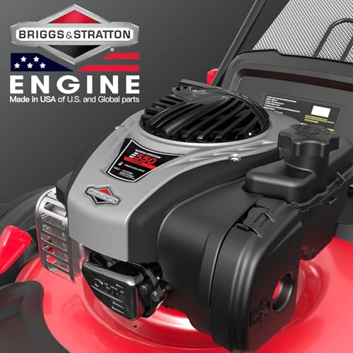 21" 140cc Self Propelled Lawn Mower with 6-Position Adjustable Cutting Height V102037