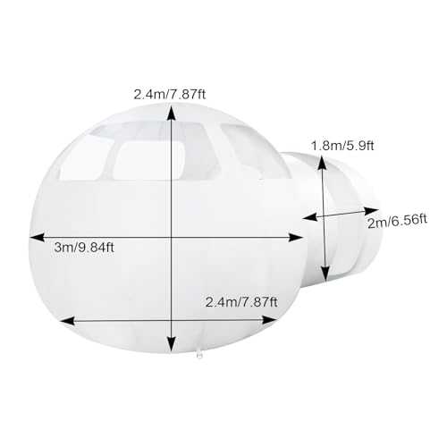 Inflatable Transparent Camping Tent J535065