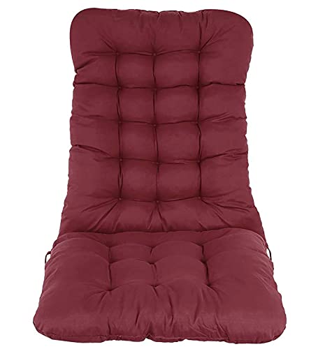 Blue 47 x 18 Inch Memory Foam High Back Chair Cushion G809