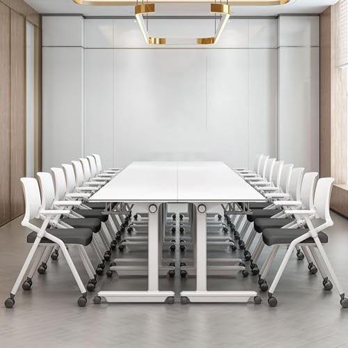 Mobile Folding Conference Table with Wheels (4PCS) S5623