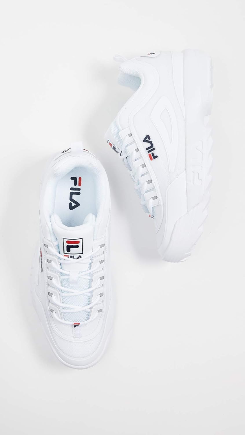 White Navy Red Sneakers Z6432