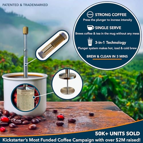 Portable Stainless Steel French Press B98319