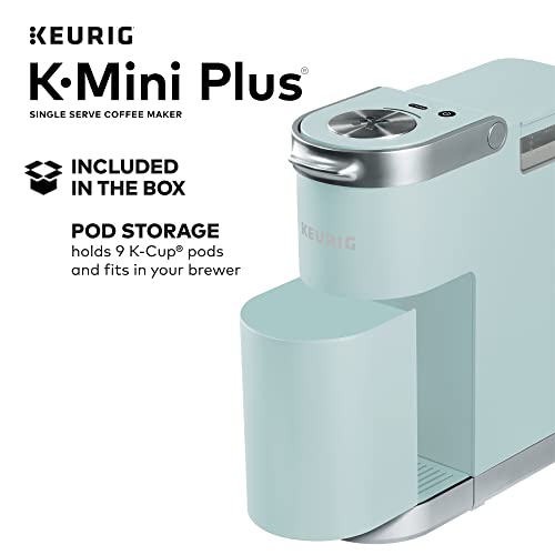 Single Serve K-Cup Pod Coffee Brewer, 6 to 12 oz. Brew Size, Misty Green P97852