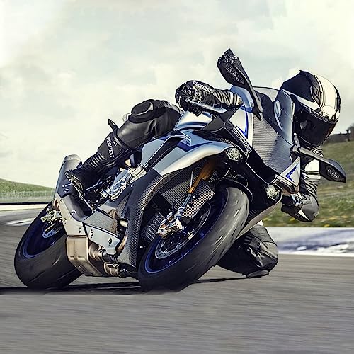 Motorbike Leather Boots Motorcycle Waterproof Shoes Armored Boot Protection Anti Slip Racing Sports R75648