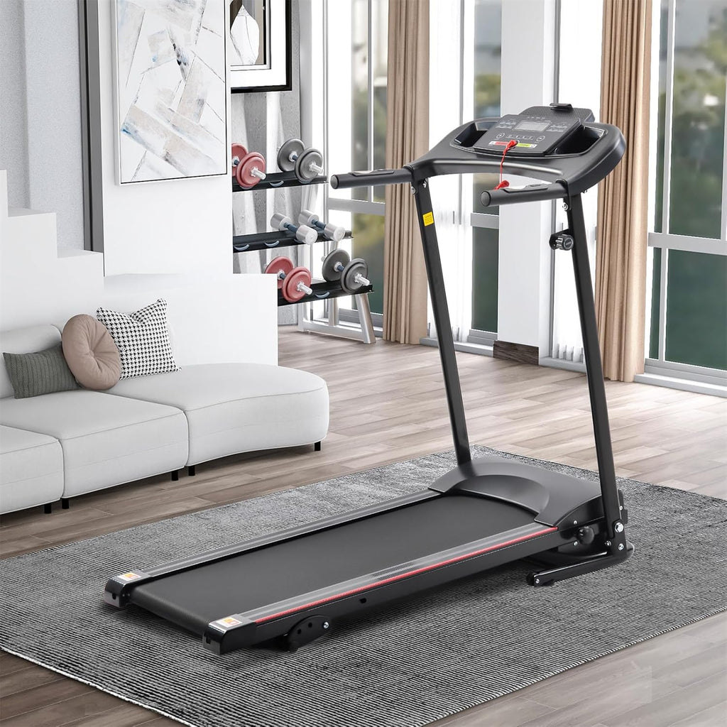 Folding Treadmill with Incline 2.5HP 12KM/H Electric Treadmill B5014